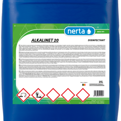 Nerta Alkalinet 20 20L Silny Środek Myjąco-Dezynfekujący Do Obór i Chlewni