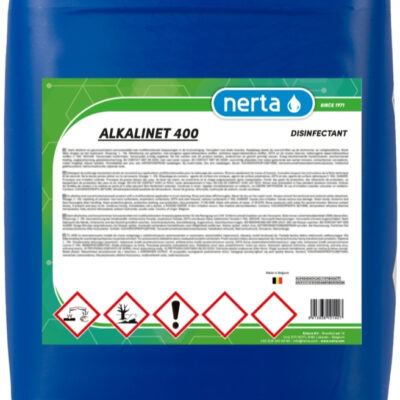 Nerta Alkalinet 400 5L Alkaliczny Środek Myjący Dezynfekujący z Chlorem