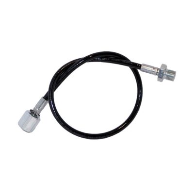 Wężyk manometra 390 mm M10x1,5 AG – M12x1,5 IG