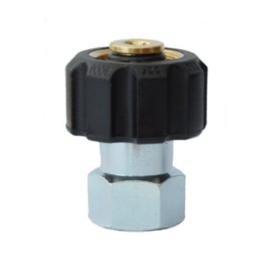 Redukcja mosiężna M22x1,5 IG – 3/8″ IG – Karcher Kranzle Ehrle z nakrętką