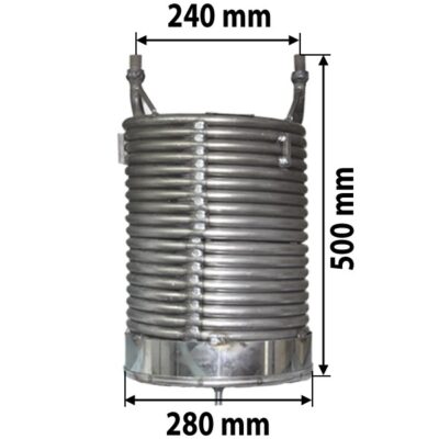 Wężownica nagrzewnica spirala do myjek WAP C CS DX do 98 r.