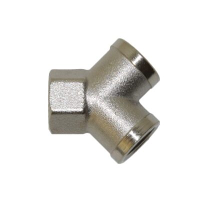 Trójnik mosiężny gwint 3 x 1/4″ IG