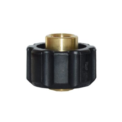 Redukcja mosiężna M22x1,5 IG – 1/4″ IG – Karcher Kranzle Ehrle z nakrętką