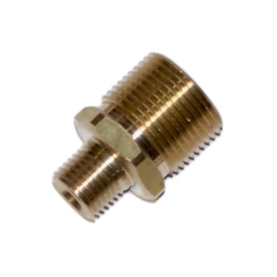 Redukcja mosiężna M22x1,5 AG – 1/4″ AG długa do myjek Karcher Kranzle