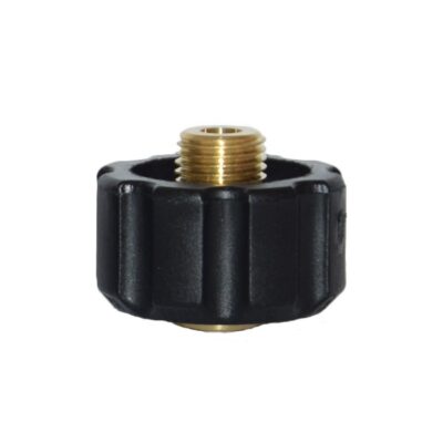 Redukcja mosiężna M22x1,5 IG – 1/4″ AG – Karcher Kranzle Ehrle z nakrętką