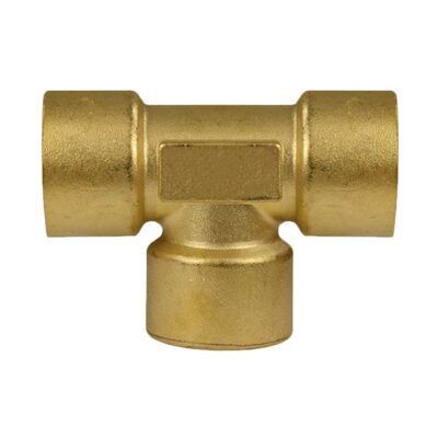 Trójnik mosiężny 1/4” IG – 1/4” IG – 1/4” IG