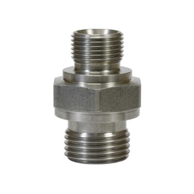 Redukcja ze stali nierdzewnej Inox 3/8″ AG – 1/4″ AG 500 bar