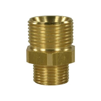 Redukcja mosiężna M22x1,5 AG – 1/2″ AG do myjek Karcher Kranzle Ehrle