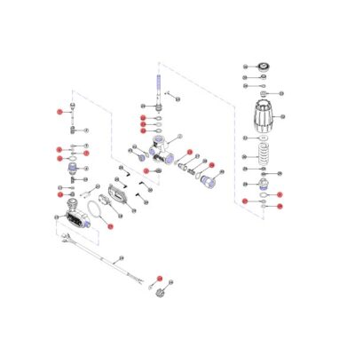 Zestaw naprawczy zaworu By Pass VRT3 z elektrozaworem