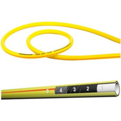 Wąż ogrodowy 5-warstwowy 1/2 Wzmocniony PVC ” 25m